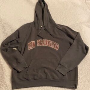 San Francisco Hoodie, Dark Gray
